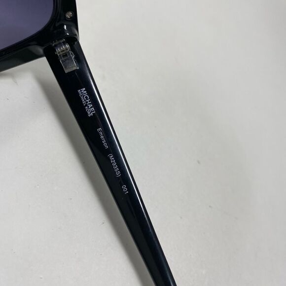 MICHAEL KORS EMERSON M2935s 001 BLACK/SILVER BLUE/GRAY lenses 59/12/135 I197 - Picture 7 of 10